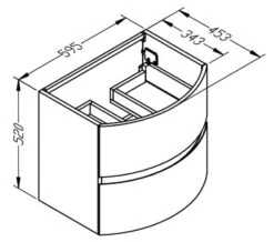Crosswater Svelte Wall Mounted Two Drawer Unit 14 Crosswater Svelte Wall Mounted Two Drawer Unit -Duravit Store M 2019 6 12 14 13 57 479