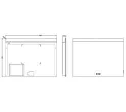 Crosswater Glide II Ambient Lit Illuminated Mirror -Duravit Store M 2019 6 14 11 34 38 31