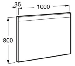 Roca Prisma Comfort 600mm Mirror With Upper And Lower LED Lighting 17 Roca Prisma Comfort 600mm Mirror With Upper And Lower LED Lighting -Duravit Store M 2019 6 19 8 3 9 347
