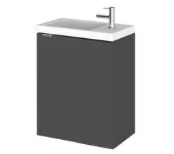 Hudson Reed Fusion 400mm Wall Hung Compact Vanity Unit And Basin -Duravit Store M 2019 6 3 7 5 44 889