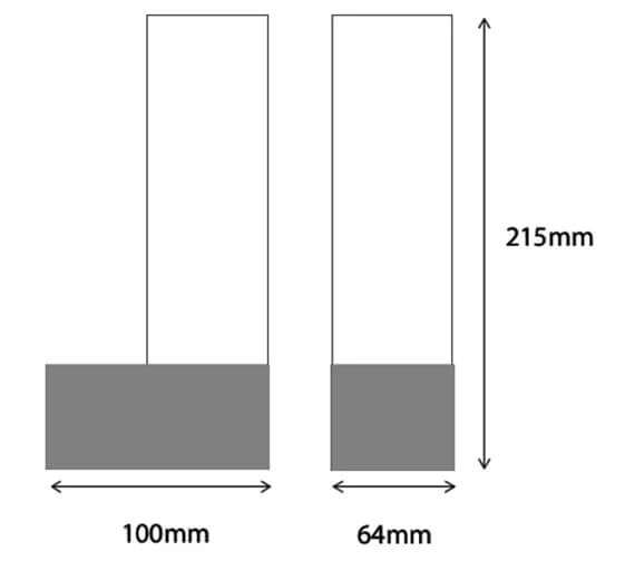 Sensio Erin Single LED Tube Wall Light 5 Sensio Erin Single LED Tube Wall Light - Image 3