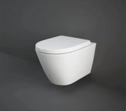 Rak Resort Wall Hung WC Pan With Soft Close Seat