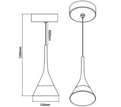 Sensio Zirconia Crystal Cone Pendant Light -Duravit Store M 2019 7 20 8 45 2 181