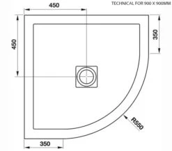 April Waifer Quadrant Slate Effect White Shower Tray -Duravit Store M 2019 7 4 10 39 7 180