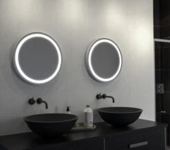 Sensio Aria 500mm Round Illuminated Diffused LED Mirror
