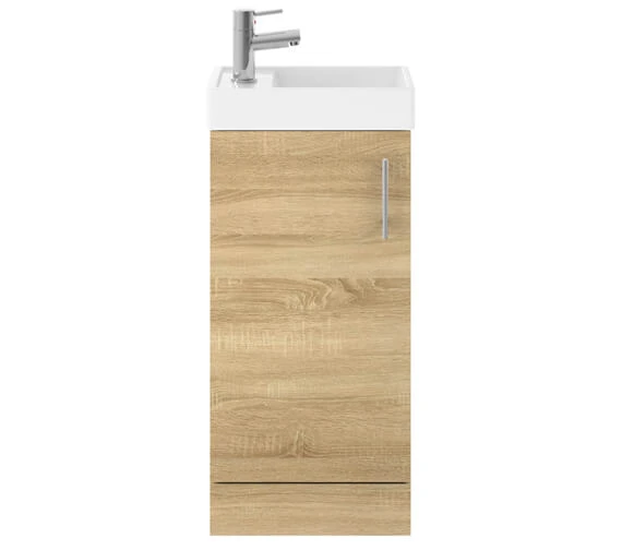 Nuie Vault 405 X 861mm Single Door Floor Standing Compact Unit And Basin 6 Nuie Vault 405 X 861mm Single Door Floor Standing Compact Unit And Basin - Image 4