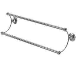 Burlington 55cm Wall Mounted Chrome Towel Rail -Duravit Store M 2019 9 9 8 9 33 426