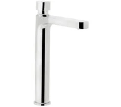 Bristan Commercial Tall Body Chrome Basin Pillar Soft Touch Timed Flow Tap
