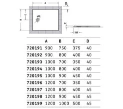 Duravit Tempano Flush Fitted Rectangle Shower Tray With Pre-mounted Sealing Collar -Duravit Store M 2020 1 3 10 0 38 906