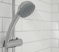 Bristan Zing Basic Cool Touch Chrome Bar Mixer Valve With Kit