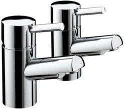 Bristan Prism Chrome Plated Bath Taps Pair