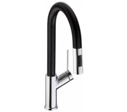 Abode Virtue Nero Chrome And Black Pull Out Kitchen Sink Mixer Tap -Duravit Store M 2020 2 26 11 16 35 226
