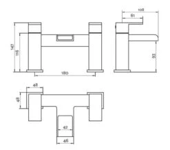 Deva Sparkle Mk2 Deck Mounted Chrome Bath Filler Tap -Duravit Store M 2020 2 28 12 58 43 601