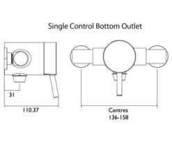 Bristan Prism Thermostatic Exposed Chrome Shower Valve -Duravit Store M 2020 2 28 9 27 17 242