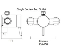 Bristan Prism Thermostatic Exposed Chrome Shower Valve -Duravit Store M 2020 2 28 9 28 10 625