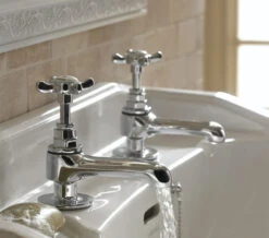 Bristan 1901 Pair Of Traditional Basin Taps