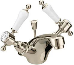 Heritage Glastonbury 1 Taphole Basin Mixer Tap With White Levers -Duravit Store M 2020 3 19 9 1 17 751