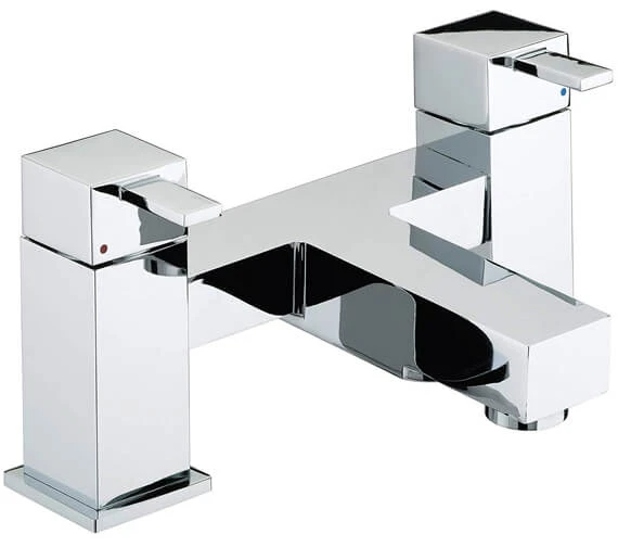 Bristan Quadrato Chrome Bath Mixer Tap 3 Bristan Quadrato Chrome Bath Mixer Tap