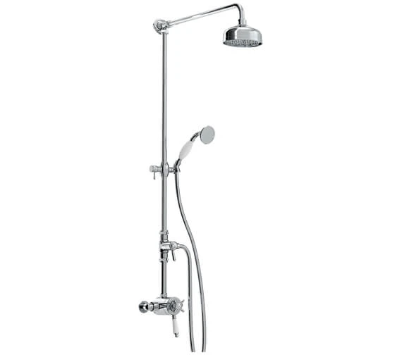 Bristan 1901 Thermostatic Exposed Dual Control Shower Valve With Diverter And Rigid Riser Kit 3 Bristan 1901 Thermostatic Exposed Dual Control Shower Valve With Diverter And Rigid Riser Kit