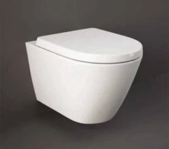 RAK Resort Rimless Wall Hung Pan With Hidden Fixations