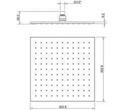Crosswater Zion Square Fixed Chrome Shower Head -Duravit Store M 2020 3 24 14 18 2 648