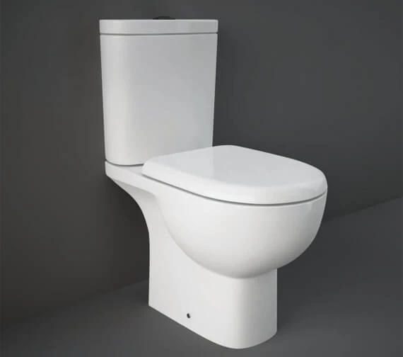 RAK Tonique Full Access Open Back White Close Coupled WC Pack With Urea Soft Close Seat 3 RAK Tonique Full Access Open Back White Close Coupled WC Pack With Urea Soft Close Seat