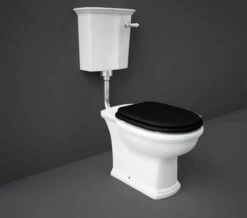 RAK Washington Low Level WC Pack With Matt White Soft Close Wood Seat -Duravit Store M 2020 3 27 7 12 4 986