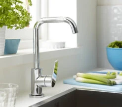 Bristan Blueberry Chrome Kitchen Sink Mixer Tap With Easyfit Base