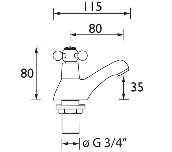 Bristan Regency Deck Mounted Bath Taps 4 Bristan Regency Deck Mounted Bath Taps - Image 2
