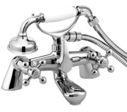 Bristan Regency Luxury Chrome Bath Shower Mixer Tap With Kit