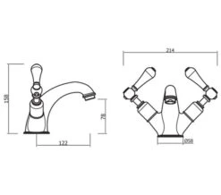 Crosswater Belgravia Monobloc Basin Mixer Tap 20 Crosswater Belgravia Monobloc Basin Mixer Tap -Duravit Store M 2020 4 2 9 41 16 581