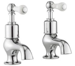 Crosswater Belgravia Deck Mounted Pair Of Chrome Bath Pillar Taps -Duravit Store M 2020 4 3 8 15 32 281
