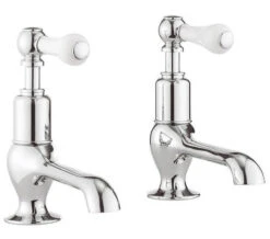 Crosswater Belgravia Pair Of Long Nose Chrome Basin Taps -Duravit Store M 2020 4 3 9 22 3 244