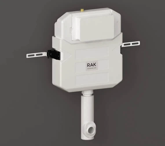 RAK 12cm Front Flush Regular Concealed White Cistern 3 RAK 12cm Front Flush Regular Concealed White Cistern