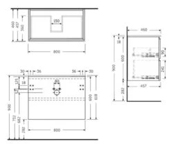 RAK Joy Wall Hung 2 Drawer Vanity Unit 10 RAK Joy Wall Hung 2 Drawer Vanity Unit -Duravit Store M 2020 5 19 16 16 53 786