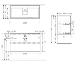 RAK Joy Wall Hung 2 Drawer Vanity Unit 11 RAK Joy Wall Hung 2 Drawer Vanity Unit -Duravit Store M 2020 5 19 16 17 4 243