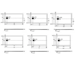 RAK Feeling Rectangular Shower Tray - Sizes Available -Duravit Store M 2020 5 20 8 35 56 733