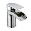 RAK Art Curve Waterfall Chrome Mono Basin Mixer Tap