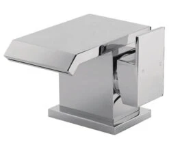 RAK Art Cubis Deck Mounted Chrome Basin Mixer Tap