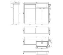 Hudson Reed Fusion Combination Furniture Pack - Vanity And WC Unit With Basin -Duravit Store M700 2020 10 2 10 11 34 351