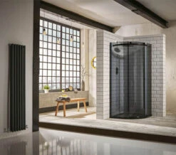 Aquaglass Plus Sphere Tinted 8mm Quadrant Enclosure -Duravit Store M700 2020 11 13 12 7 14 555