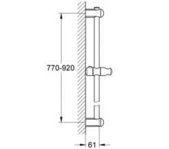 Grohe Euphoria Chrome Shower Rail With Glide Element And Swivel Holder -Duravit Store M700 2020 11 24 12 27 12 475