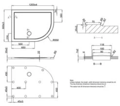 Crosswater Offset Quadrant 35mm Acrylic Shower Tray -Duravit Store M700 2020 12 1 10 34 10 887