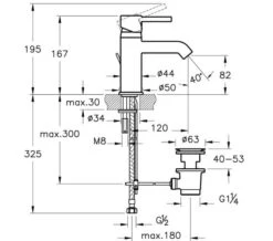 VitrA Minimax S Chrome Basin Mixer Tap -Duravit Store M700 2020 12 15 13 35 47 99