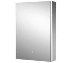 Hudson Reed Meloso 500 X 700mm Silver Single Door Mirror Cabinet -Duravit Store M700 2020 12 16 11 58 32 17