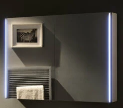 Hudson Reed Meloso 800 X 600mm Silver Mirror Cabinet -Duravit Store M700 2020 12 16 14 6 50 338