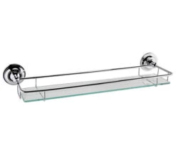 Hudson Reed Traditional Glass Shelf With Chrome Holder 6 Hudson Reed Traditional Glass Shelf With Chrome Holder -Duravit Store M700 2020 12 24 14 59 42 971
