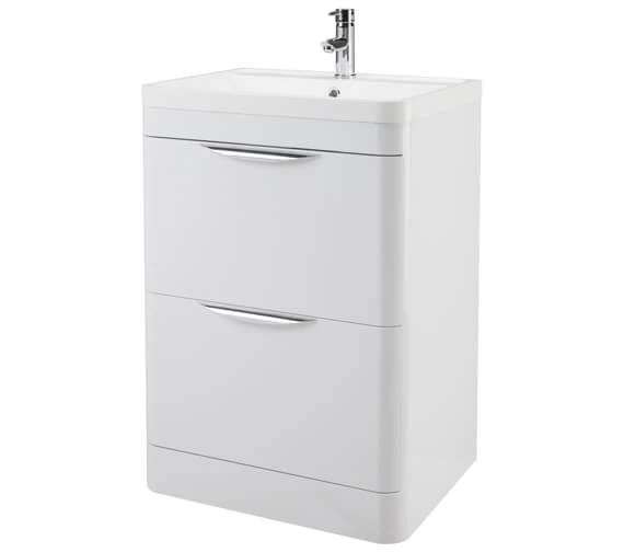 Nuie Parade 800mm High 2 Drawer Floor Standing Cabinet And Basin 3 Nuie Parade 800mm High 2 Drawer Floor Standing Cabinet And Basin
