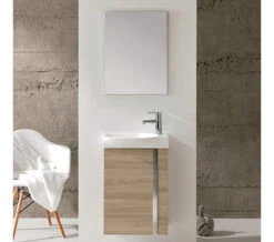Royo Elegance 450 X 250mm 1 Door Cloakroom Unit With Basin And Mirror -Duravit Store M700 2020 12 7 13 19 19 872