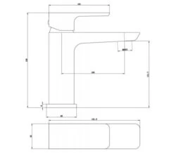 RAK Moon Mini Mono Basin Mixer Tap With Clicker Waste -Duravit Store M700 2020 6 12 14 26 6 933